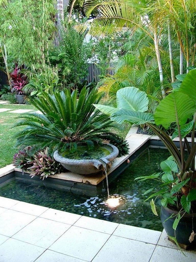 Tropical Waterfalls Backyard