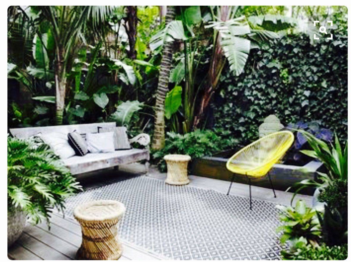 Tropical Oasis Backyard Garden Decoration