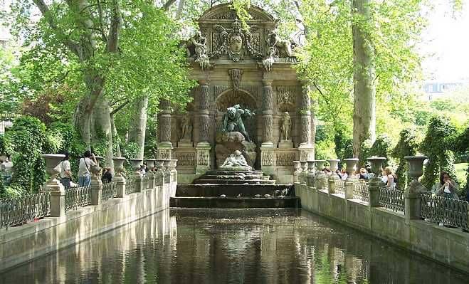 Medici Fountain Luxembourg Gardens Paris Ideas Pary Francja