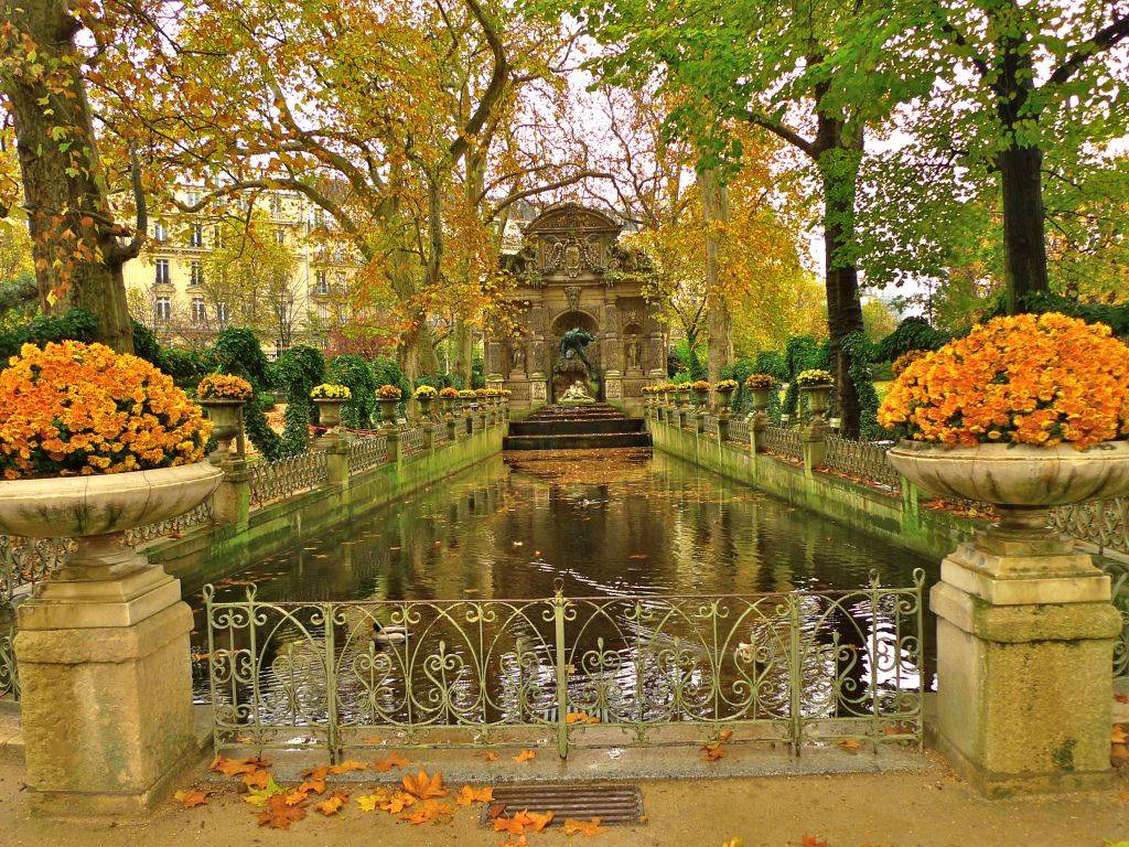 Medici Fountain Luxembourg Gardens Paris Ideas Pary Francja