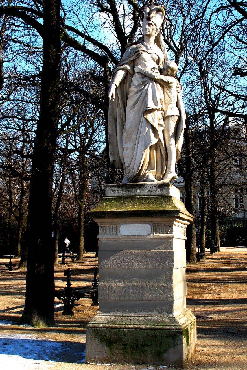 Paris Luxembourg Garden Metal Art Statueoutdoor Metal Statue