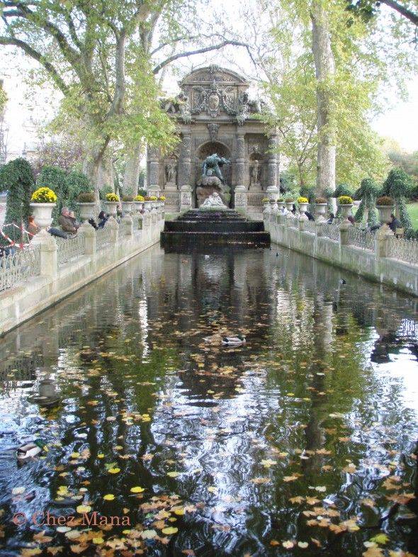 Luxembourg Garden Stock Photo Image