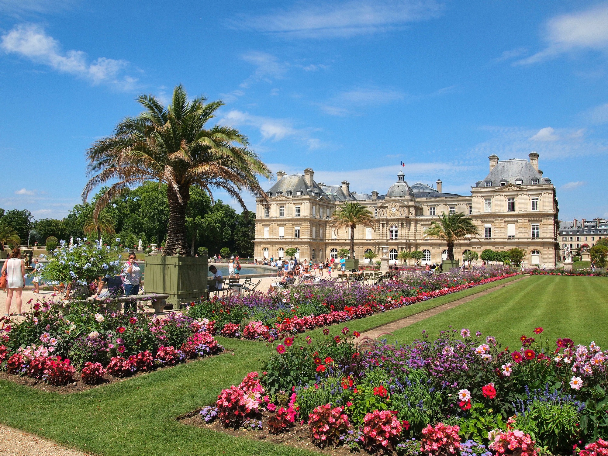 Luxembourg Gardens Paris Traveling Back In Time