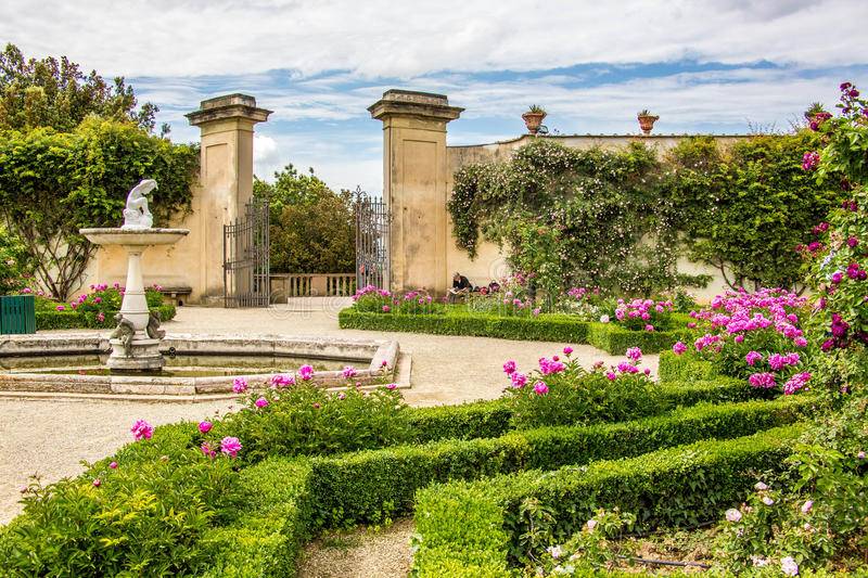 The Boboli Gardens Of Pitti Palace Florence Italy Florence Italy