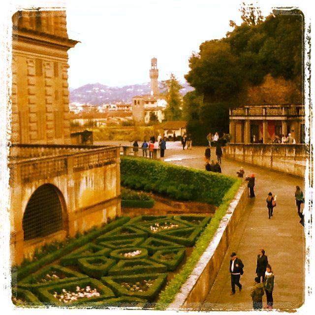 The Boboli Gardens Of Pitti Palace Florence Italy Florence Italy