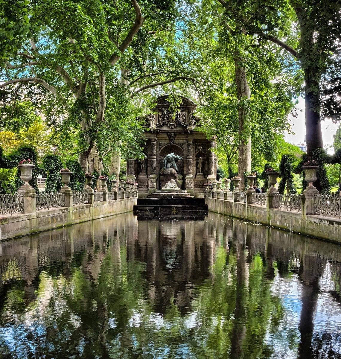 Late Autumn Luxembourg Gardens