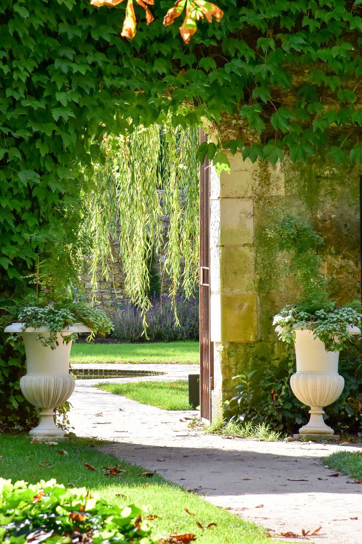 French Garden Wall French Cottage