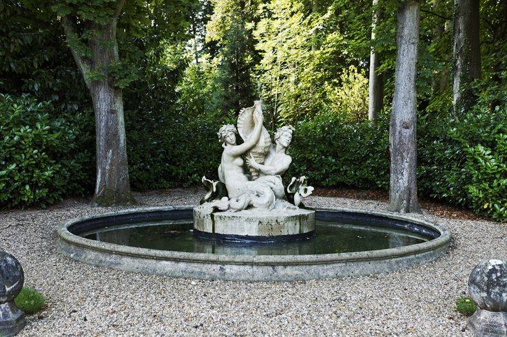 Parisian Fountain Near Luxembourg Garden Stock Image Image