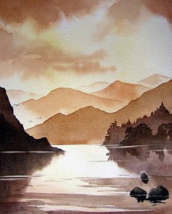 Simple And Easy Landscape Painting Ideas