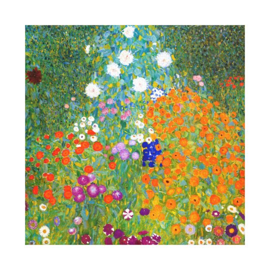 Flower Garden Gustav Klimt Jigsaw Puzzle