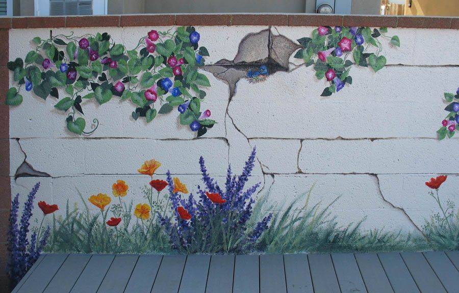 Whimsical Garden Garden Fence Art