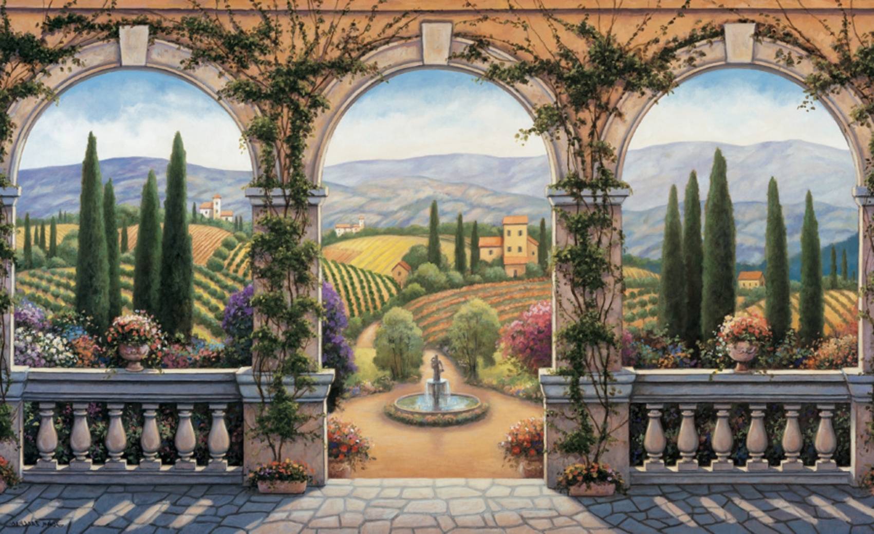 17 Italian Garden Mural Ideas To Consider SharonSable