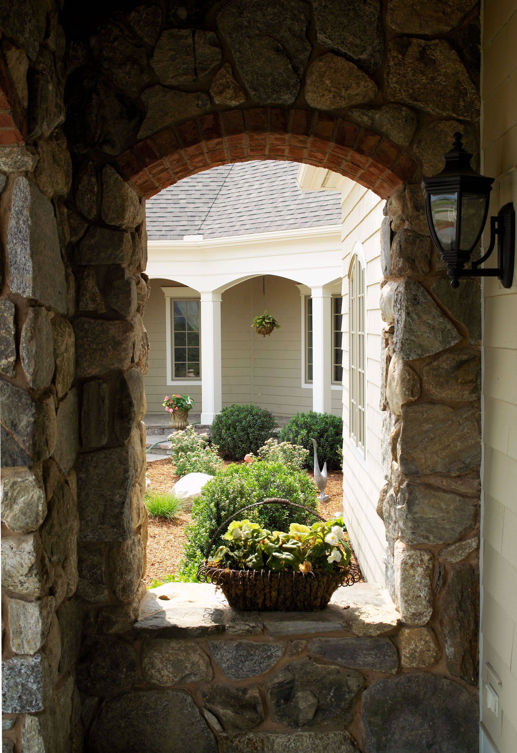 Stone Path Cottage Garden