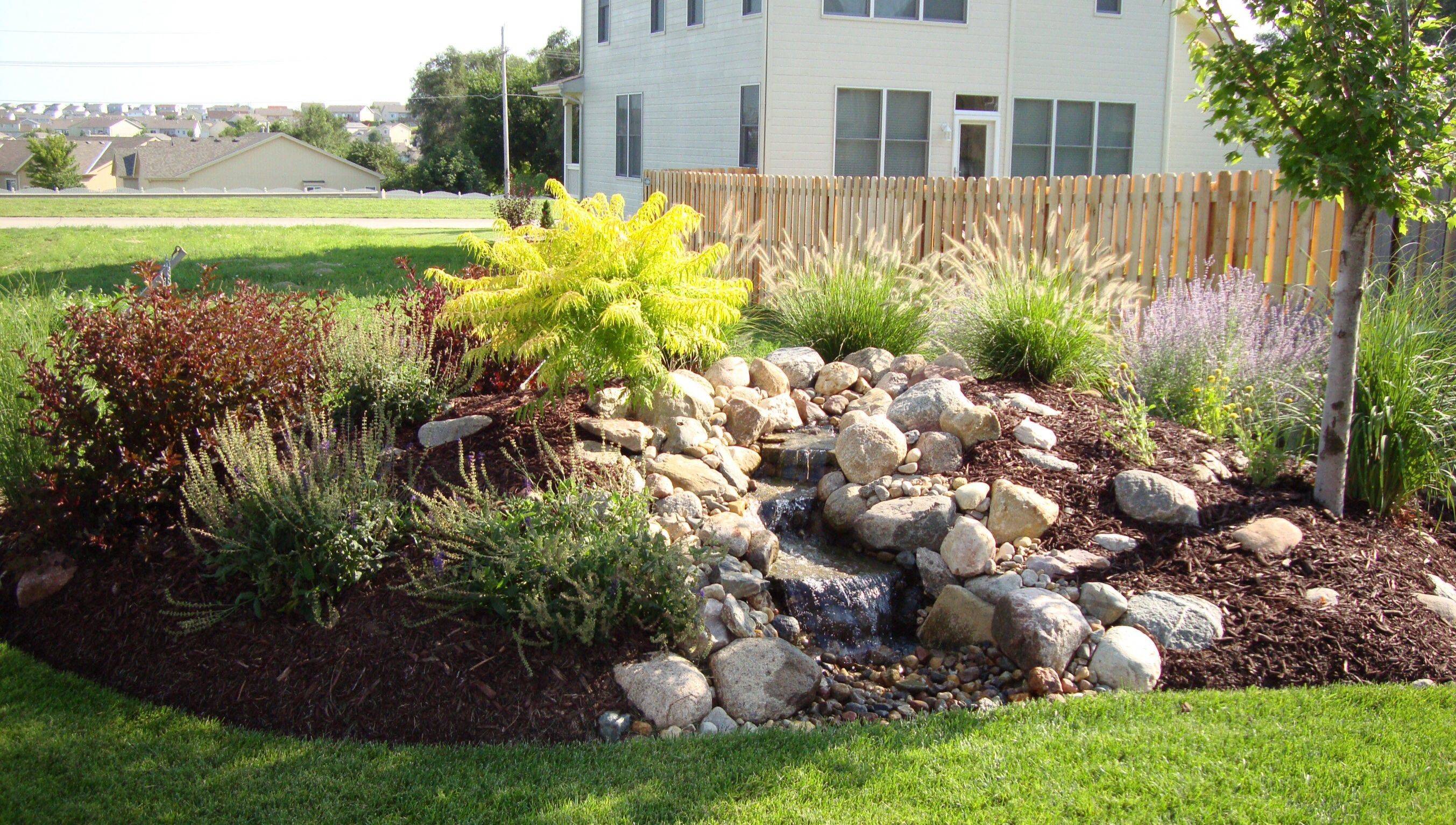 Front Yard Berm