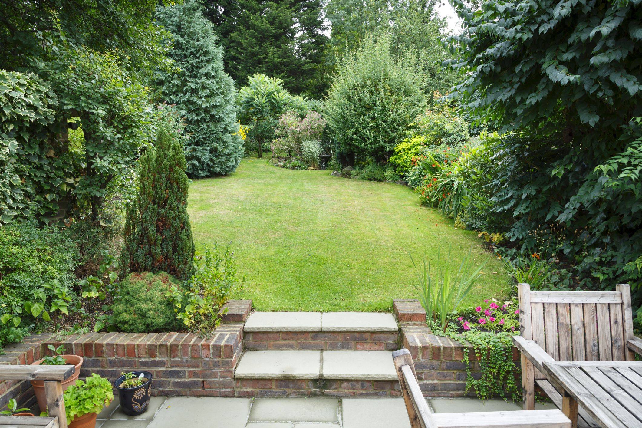 Sloping Garden Idea Sloped Garden