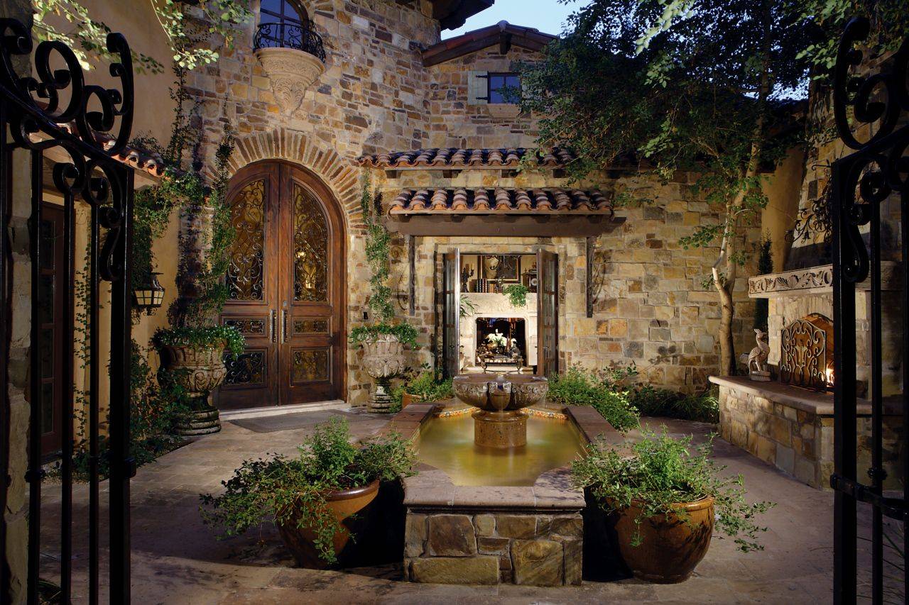 Small Mediterranean Style House