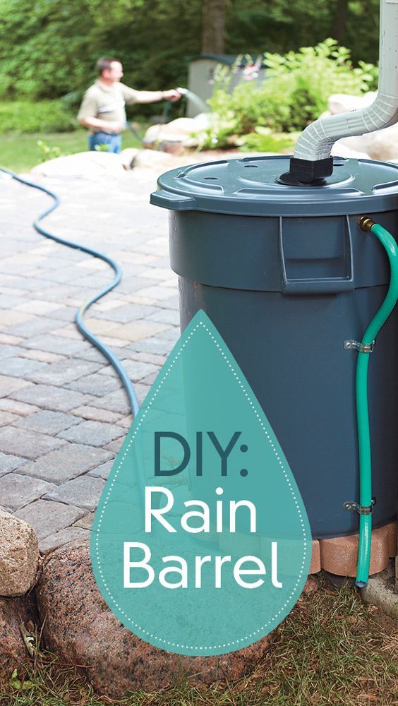 Rain Barrel Overflow