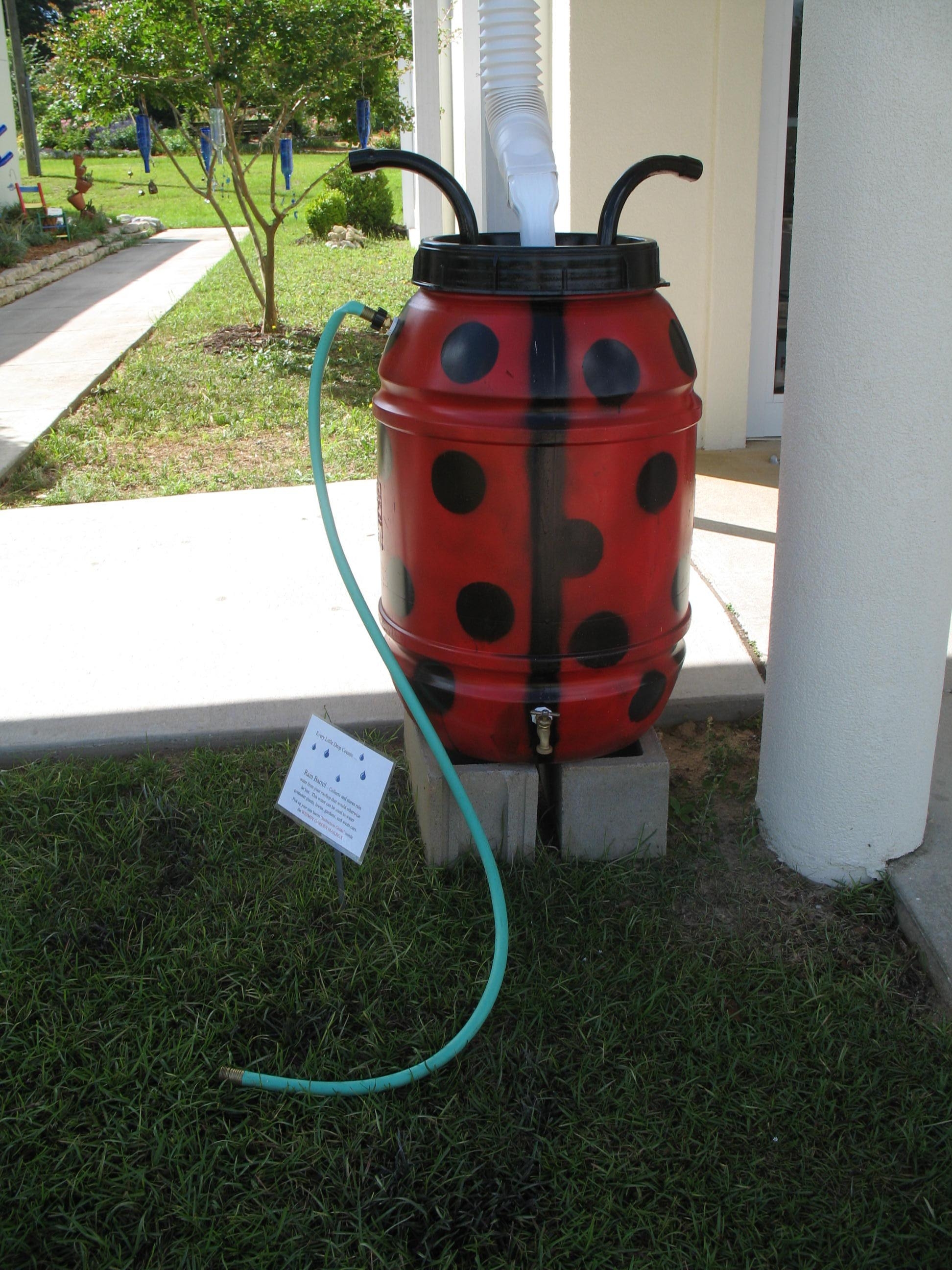 This Diy Rain Barrel Rain Barrel