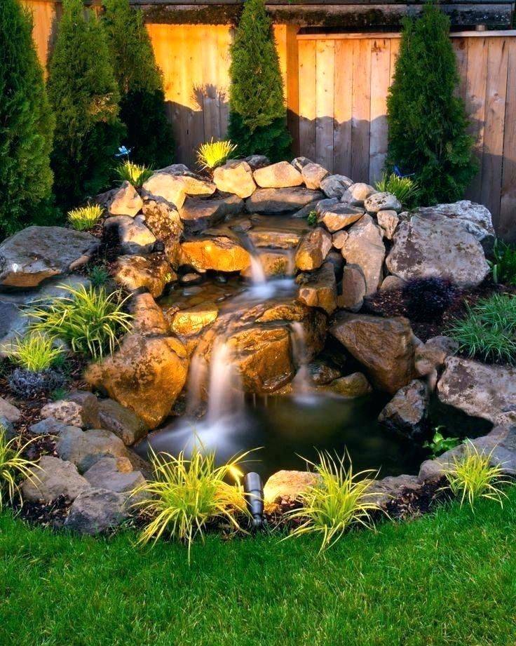 Adorable Fantastic Garden Waterfall
