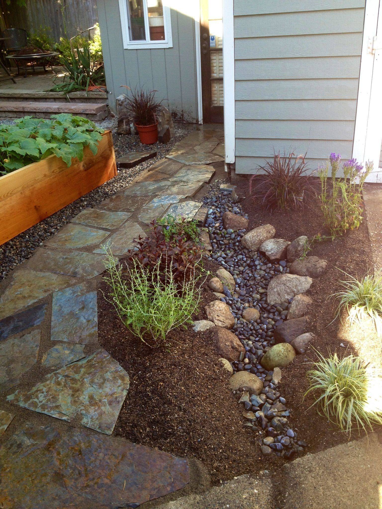 Creative Diy Rain Garden Steps