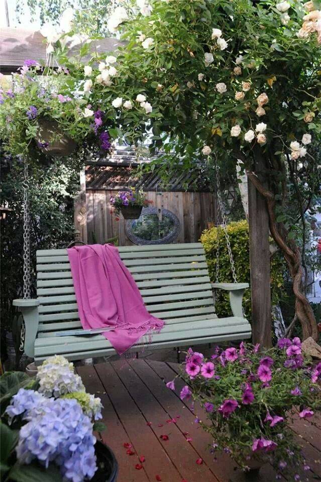 Yard Shabby Chic Decorating