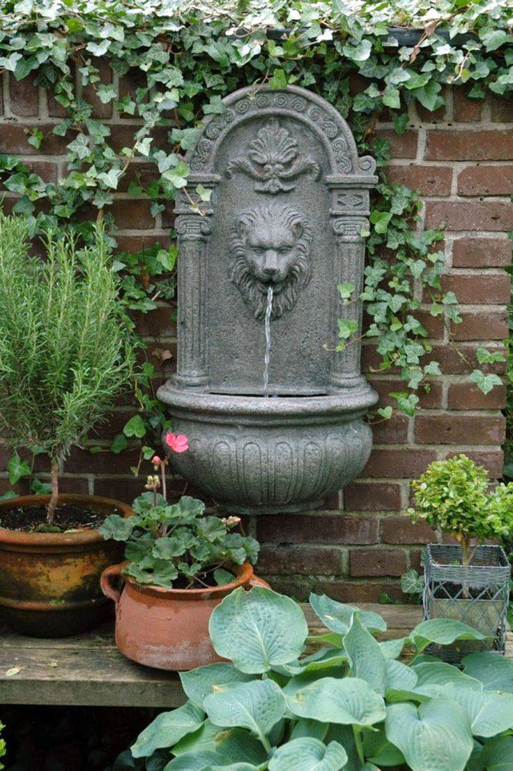 Hand Carved French Limestone Fountain