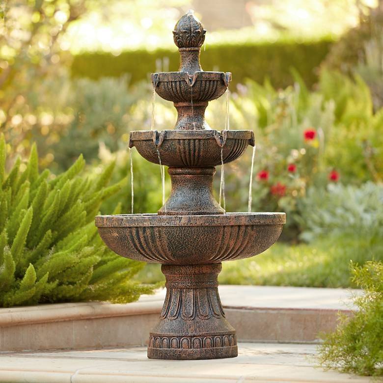 Wall Fountain Fountains Backyard