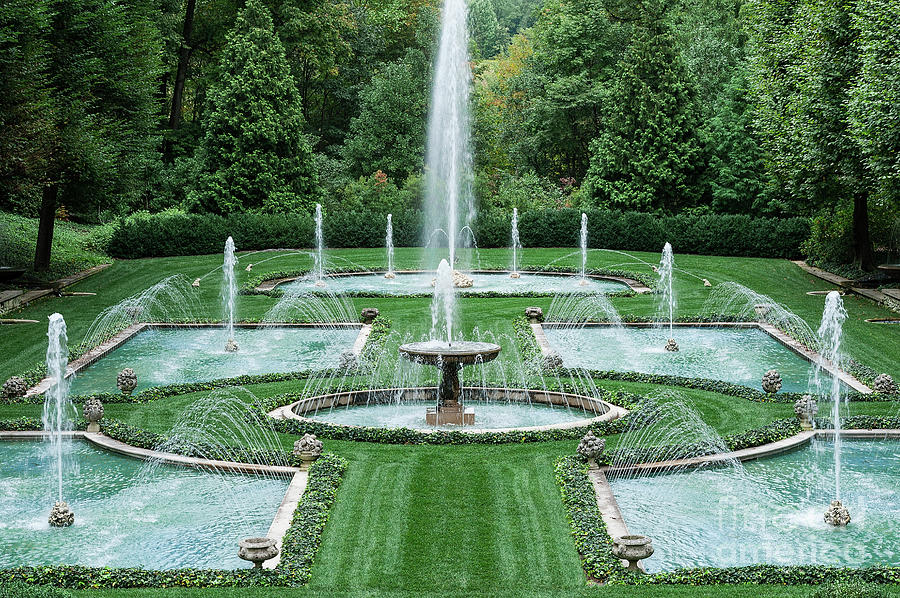 Italian Water Garden Photograph