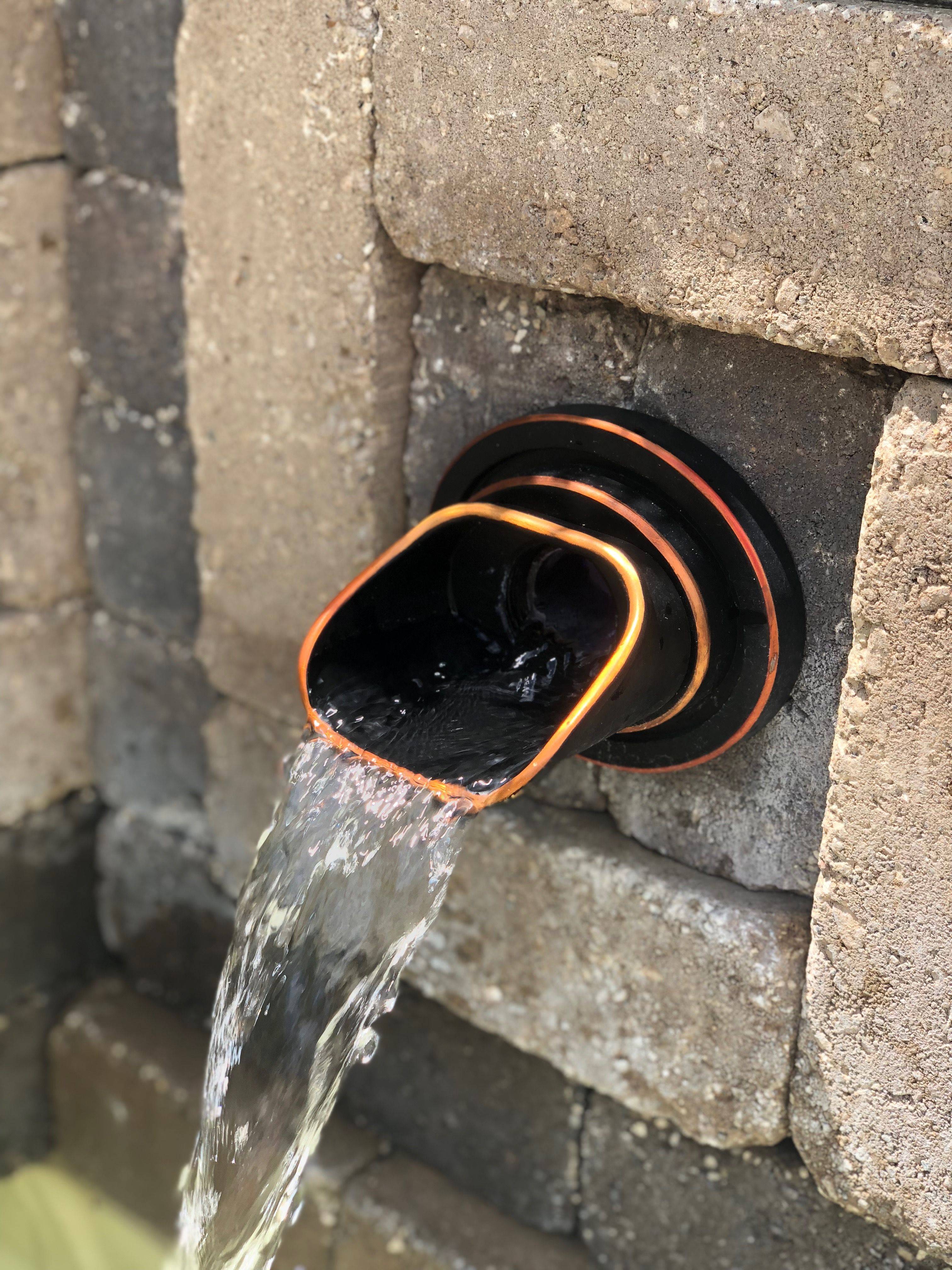 Custom Spout Bowl Water Feature