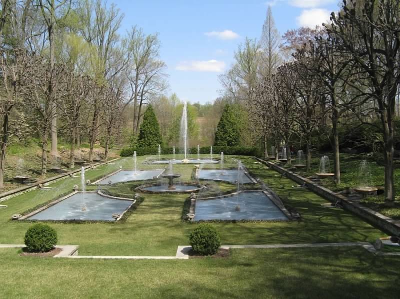 Italian Water Garden The Fountains Explore Longwood
