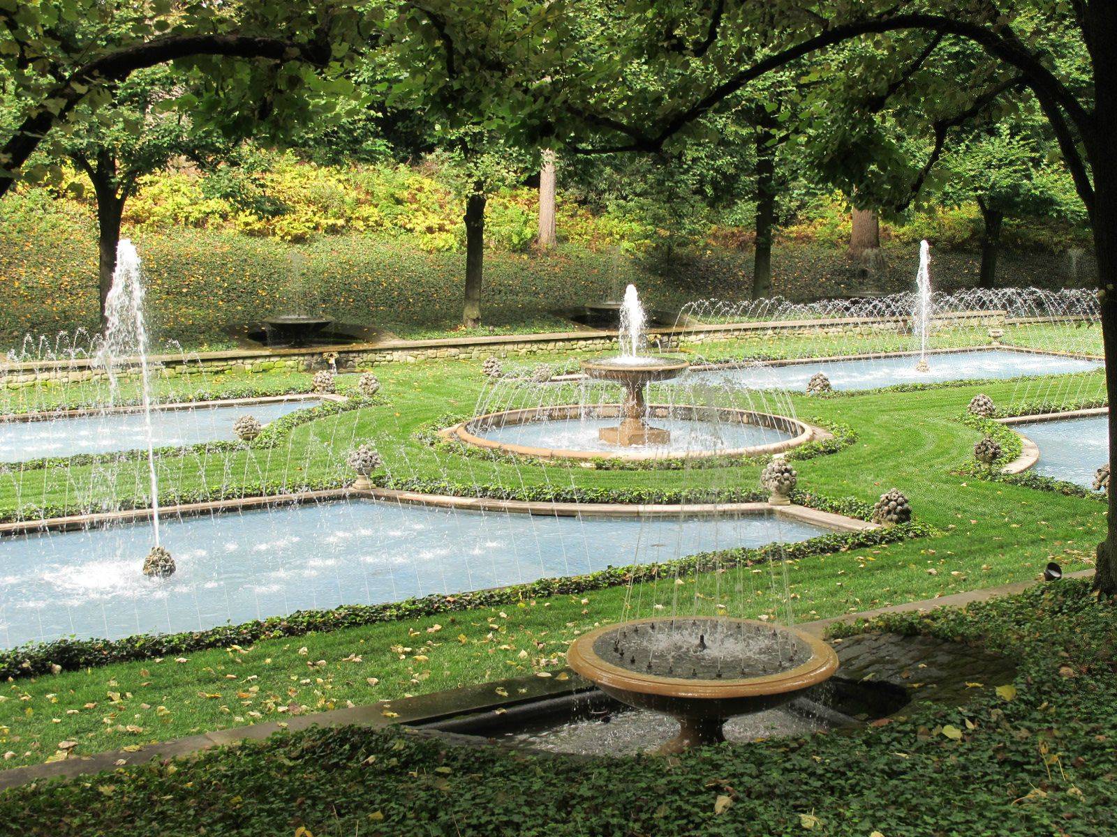 Longwood Gardens Italian Water Garden Beautiful Gardens