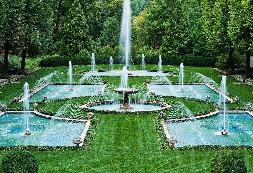 Longwood Gardens Italian Water Garden Longwood Gardens
