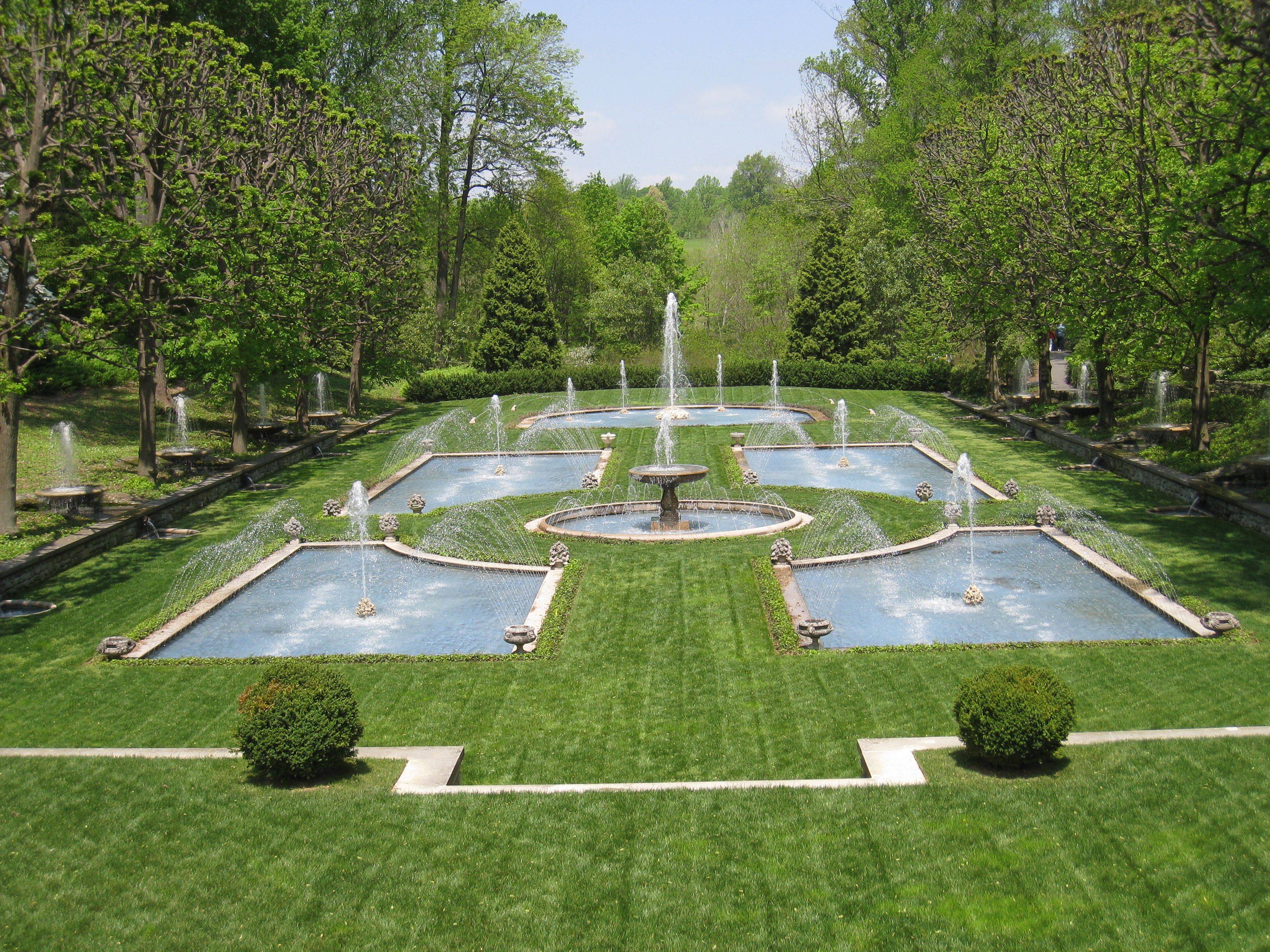 Longwood Gardens Porch Garden