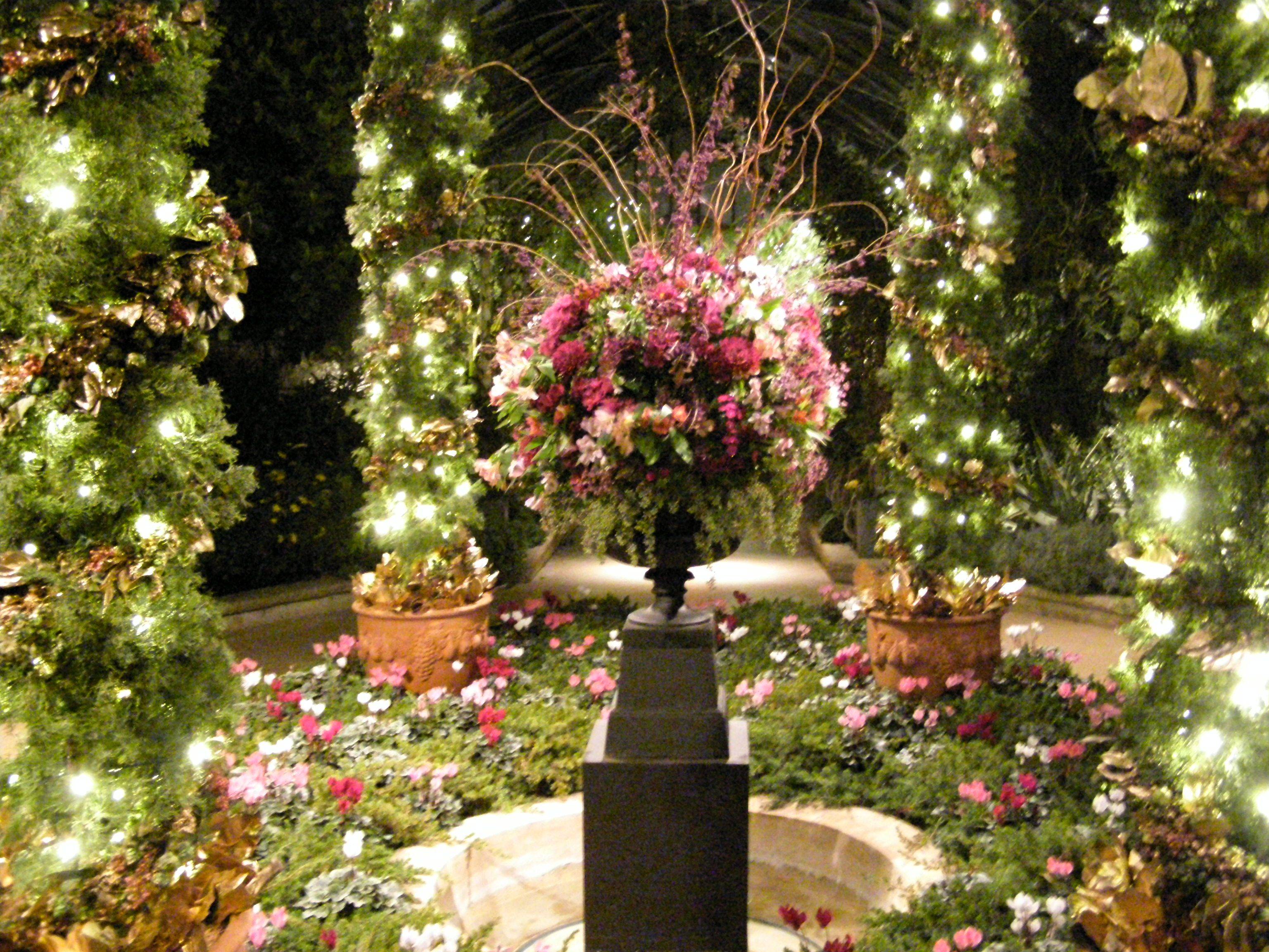 The Conservatory Longwood Gardens Christmas