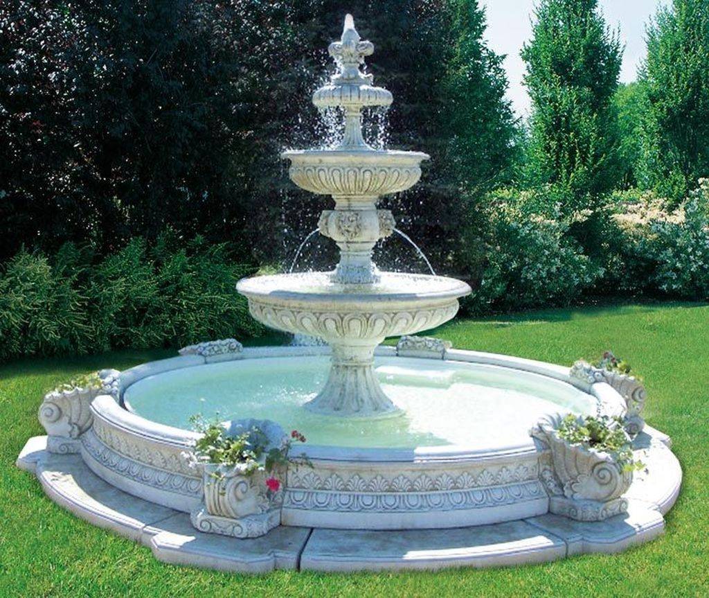 Water Fountain Ideas Garden Outline