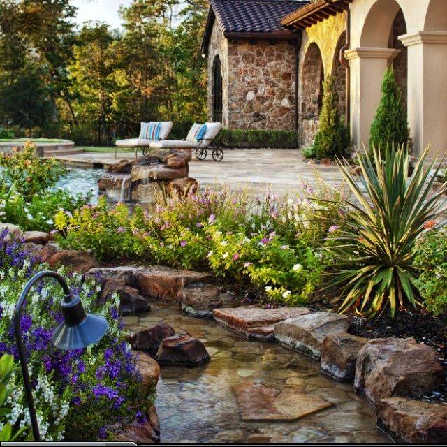 Elegant Scalloped Edged Granite Fountain