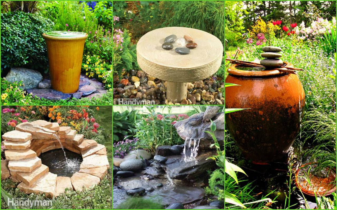 Awesome And Creative Diy Inspirations Water Fountains In Backyard