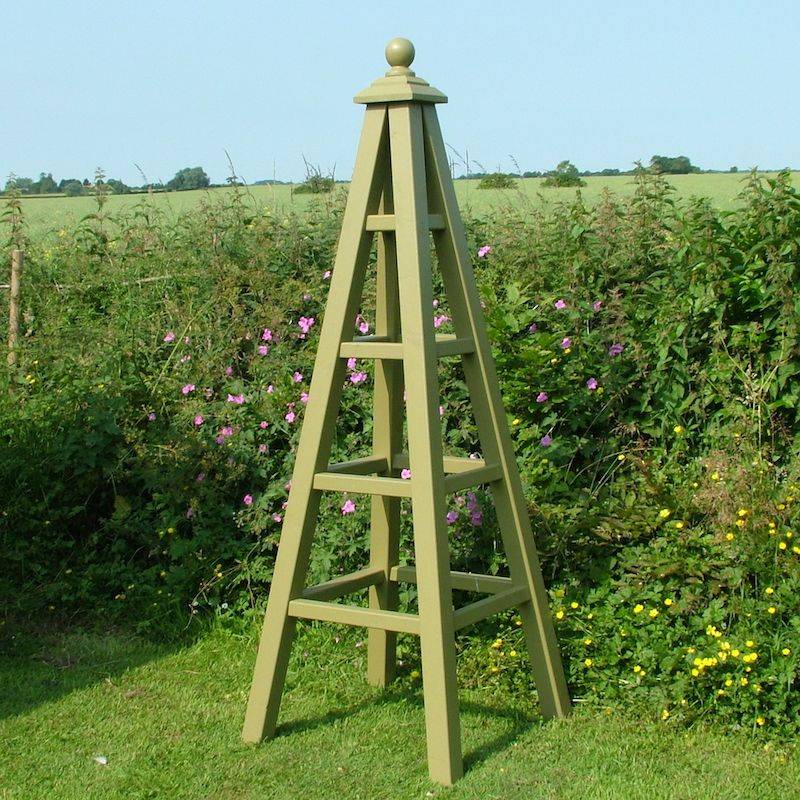 Classic Wooden Garden Obelisk Accoya Year Timber Guarantee
