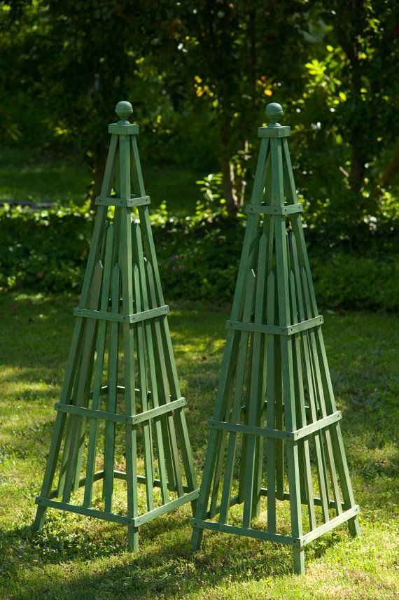 Windsor Wooden Obelisk Obelisk Trellis
