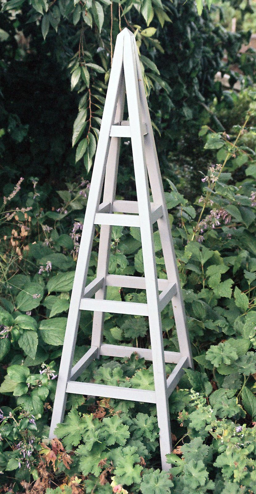 Wooden Garden Obelisk Natural Accoya Garden Obelisk