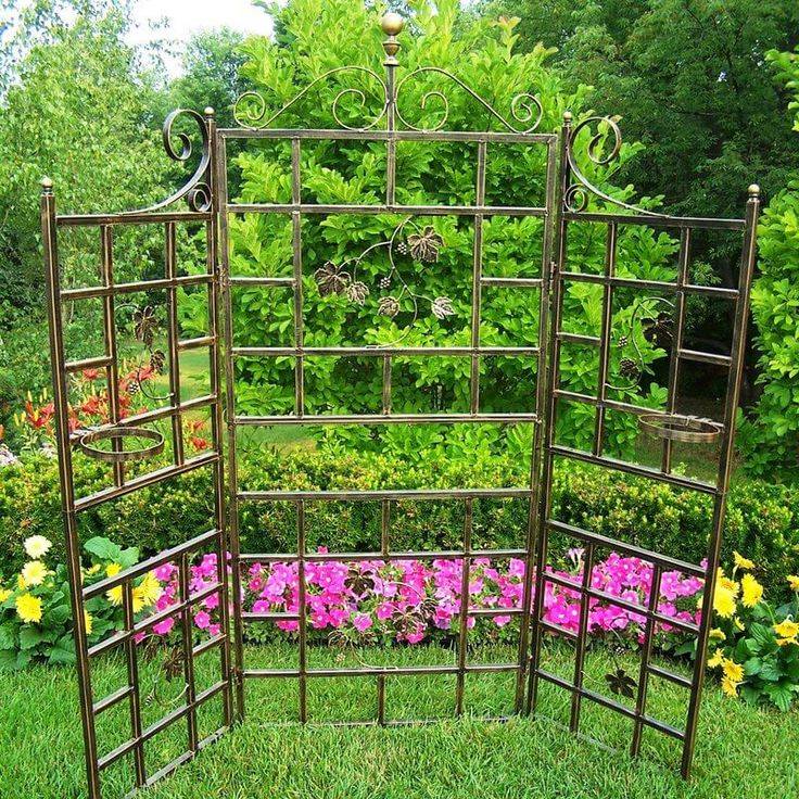 Metal Garden Arch Trellis Ideas