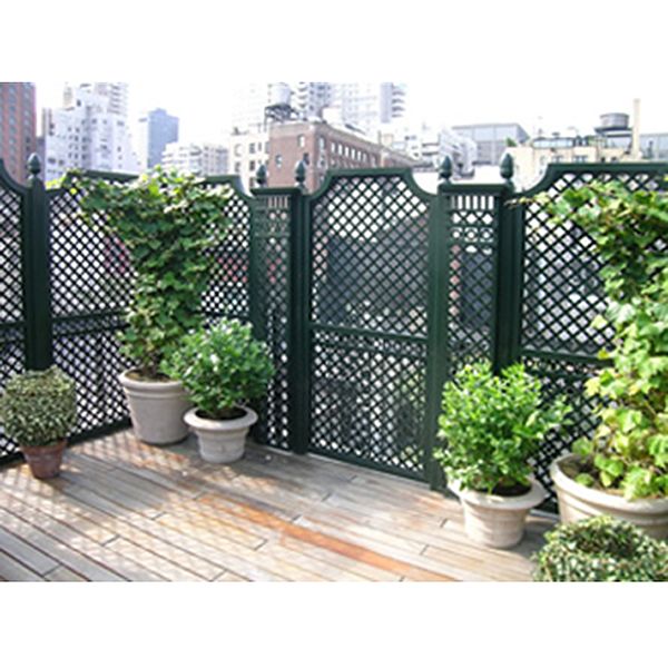 Wrought Iron Screen Garden Screening
