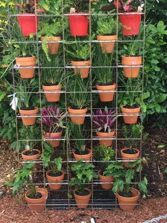 Deck Lattice Planters Ideas