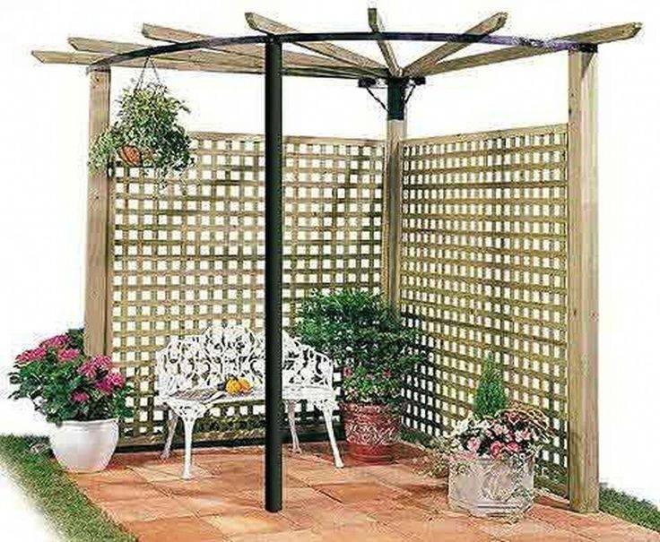 20 Corner Garden Trellis Ideas You Must Look SharonSable