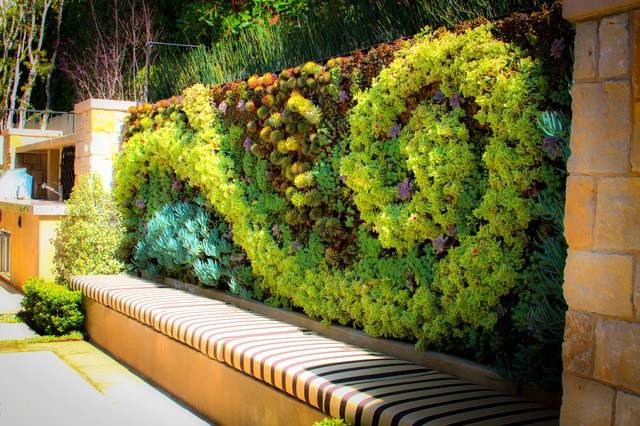Living Wall Vertical Garden Benefits Quiet Corner