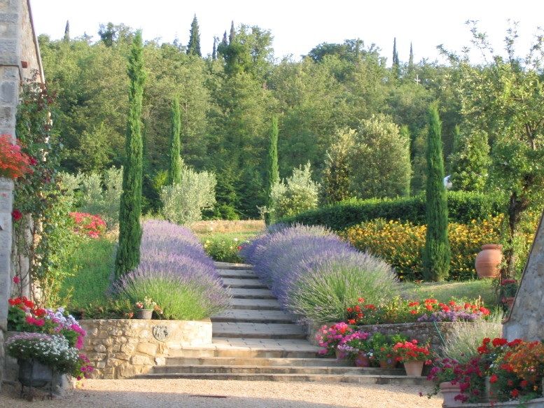 Spanish Style Italian Landscaping