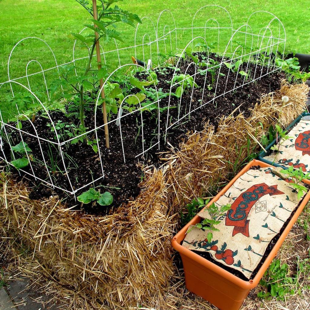 Easy Straw Bale Gardening Instructions