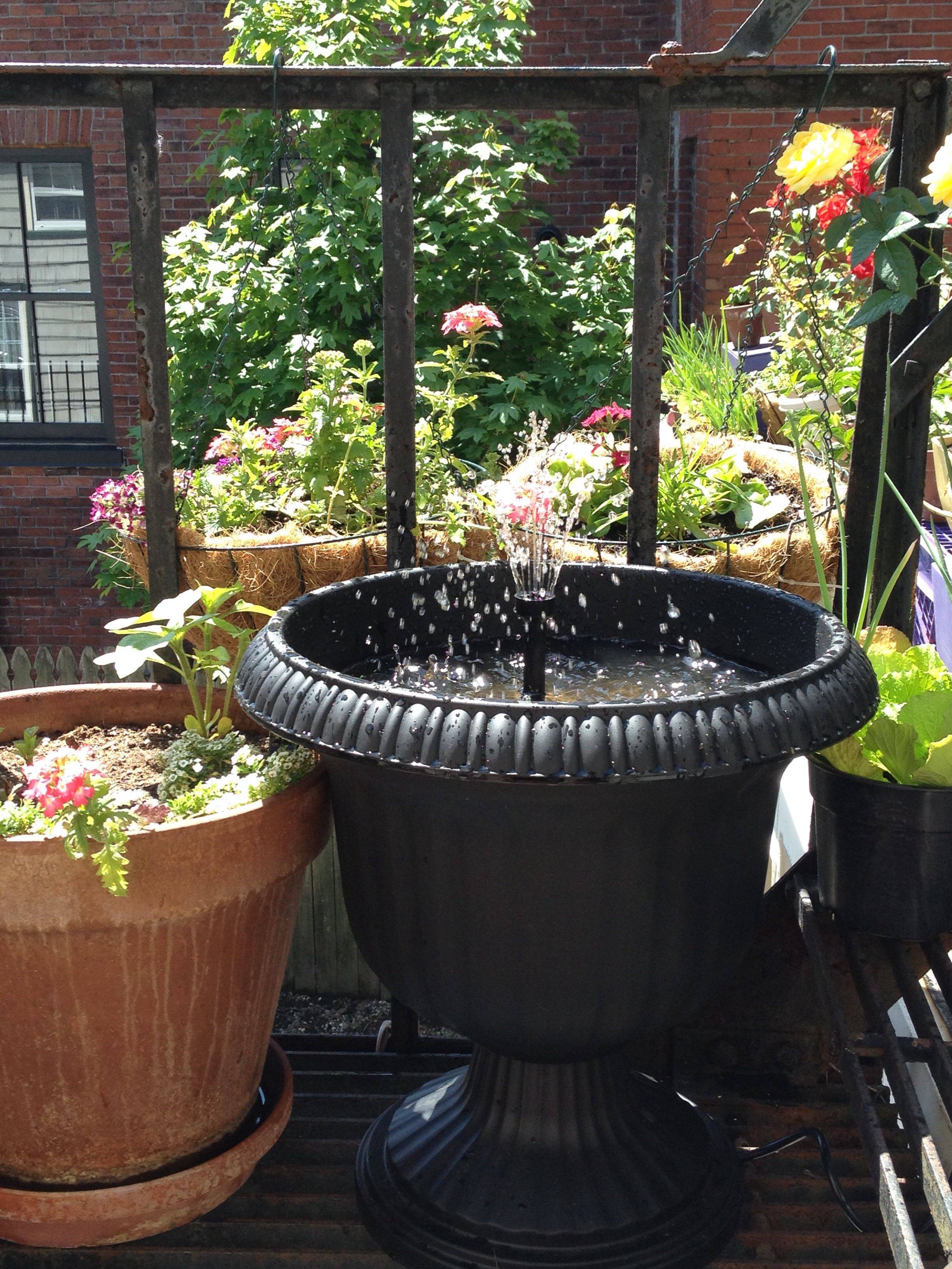 Tier Modern Bowl Fountain