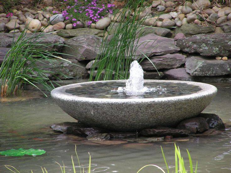 Tier Cascading Stone Bowls Outdoor Water Fountain