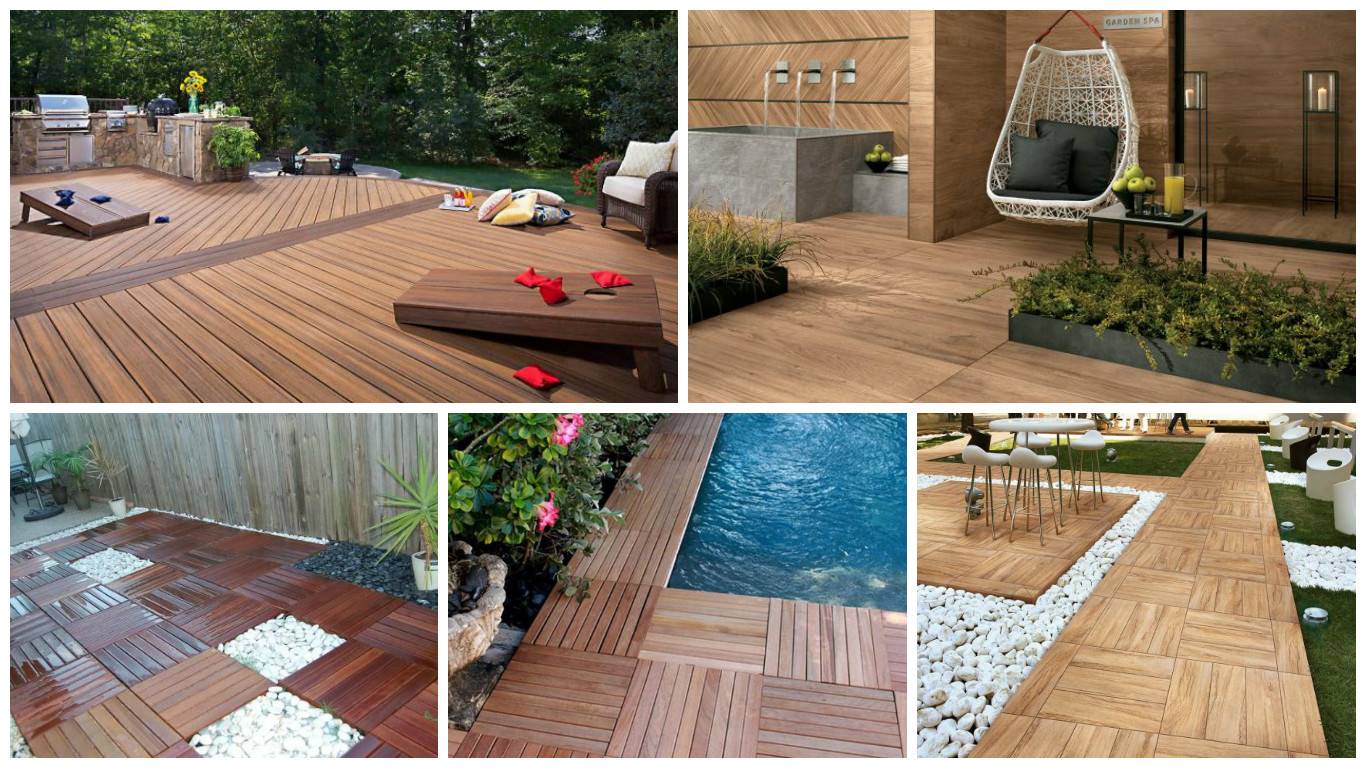 Pk Wooden Decking Tiles Deck